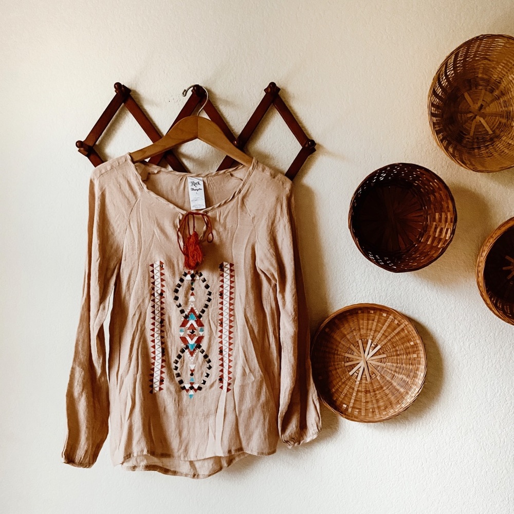 Rock 47 Wrangler  Western Top for Women